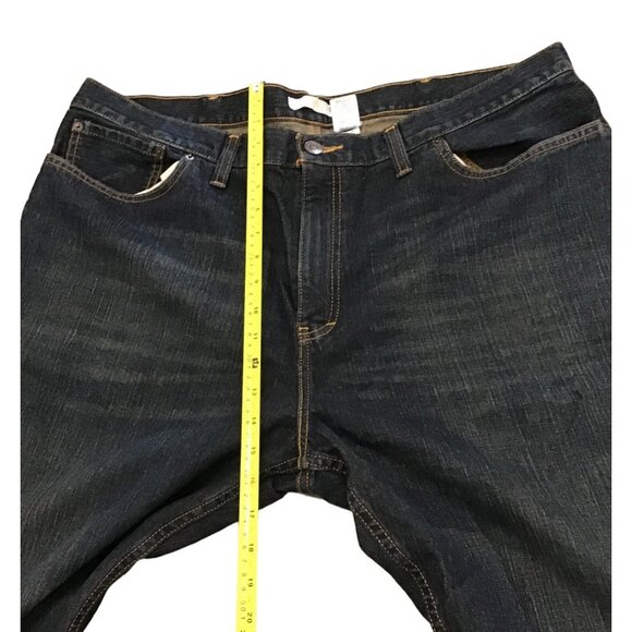 ROUTE 66 - DARK WASH STRAIGHT LEG MEN'S JEANS SIZE 42X30 - Picture 4 of 6